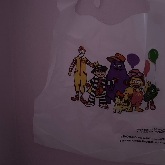 Limited edition McDonald’s vintage bib 1985 rare - Picture 1 of 3